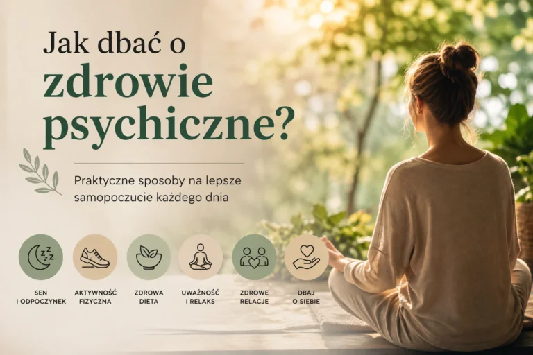 Jak dbać o zdrowie psychiczne? Praktyczne sposoby na lepsze samopoczucie