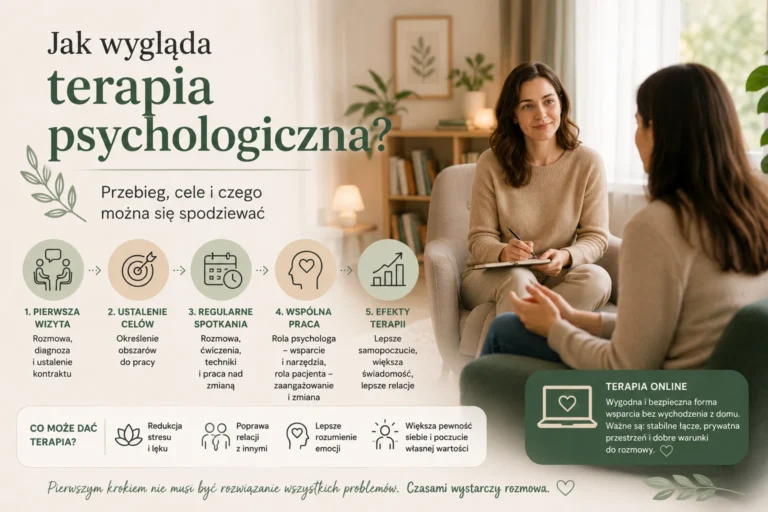 Jak wygląda terapia psychologiczna? Przebieg, cele i czego można się spodziewać